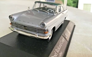 1/43  Minichamps  OPEL REcord. Coupe, silver, dark green roof, mint,++  ! - Picture 1 of 10