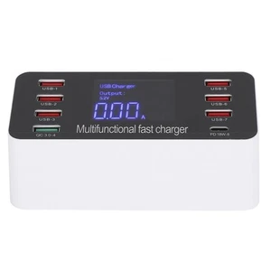 Charging Station USB Charger 60W For Home Office - Photo 1 sur 12