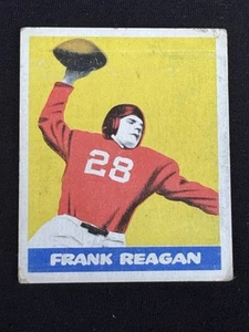 1948 LEAF FOOTBALL CARD #48 FRANK REAGAN NEW YORK GIANTS LOW GRADE VG - Picture 1 of 2