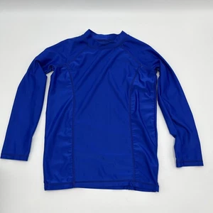 Kanu Surf Boys' Fiji UPF 50+ Sun Protective Rashguard Blue M 10-12 - Picture 1 of 9