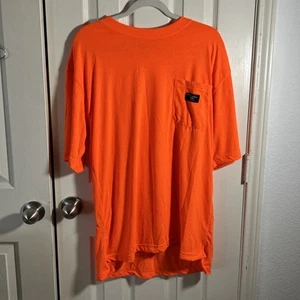 Walls Work Wear Kurzarm Tasche T-Shirt Herren M Orange Jagd - Bild 1 von 4