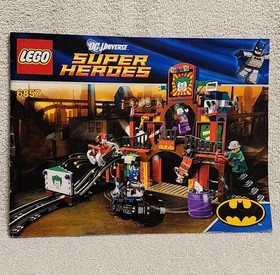 LEGO DC Super Heroes 6857 The Dynamic Duo Fun House Escape Instructions Only