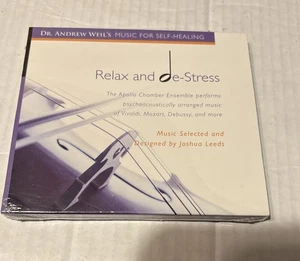 New Relax and De-Stress Dr. Andrew Weil's Music For Self-Healing CD 2006 - Picture 1 of 2