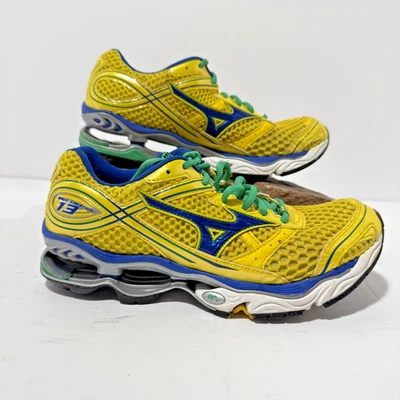 美津浓 Wave Creation 13 女式黄色 US 8W,410455.343N — 第 1/4 张图片