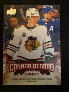Connor Bedard 2023-24 Upper Deck Connor Bedard Collection Highlights RC Card #13 - Bild 1 von 2
