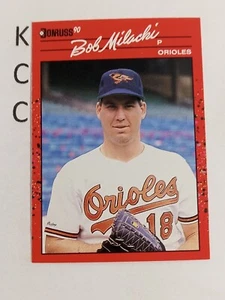 1990 Donruss Baseball Baltimore Orioles #333 Bob Milacki - Picture 1 of 2
