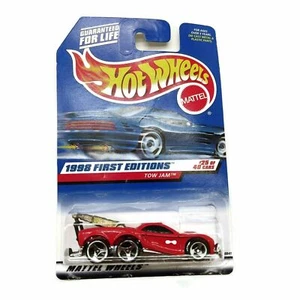 Hot Wheels Collection 1998 First Editions Tom Jam #25 of 40 Cars Red Holiday Gif - Picture 1 of 6