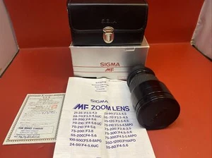 Sigma 28-200mm/f4-5.6 Macro Lens for Pentax KA/KPR Mount - Picture 1 of 12