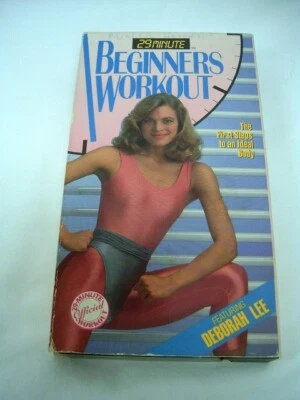 29 MINUTE BEGINNERS WORKOUT VHS TAPE, FEATHERING DEBORAH LEE. - Image 1 of 3
