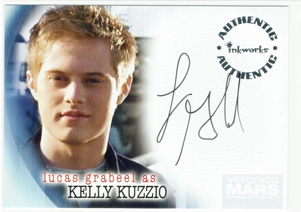 Veronica Mars Season Two 2007 Auto Autograph A-20 Lucas Grabeel as Kelly Kuzzio - Image 1 of 1