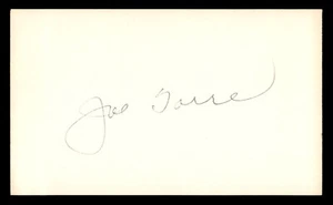 Joe Torre Index Card Auto Autograph *1 - Picture 1 of 2