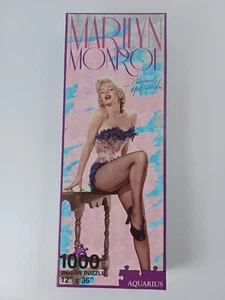 Marilyn Monroe Bernard Hollywood 1000-teiliges Puzzle Neu im Karton 12 Zoll x 36 Zoll - Bild 1 von 6