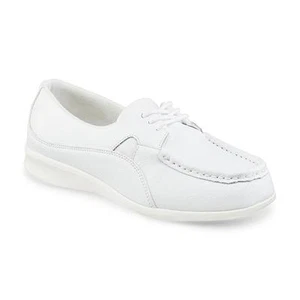  Cobbie Cuddlers Women's Carlisle  White Leather Casual Oxford Shoes Pick Size - Picture 1 of 8