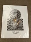 Jeff Gordon Art Print Pencil Drawing D Lavender 1995 NASCAR Racing Dupont VTG
