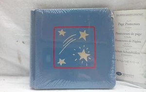 Creative Memories 7x7 You're a Star Album 12 Blue Pages+ 12 Page Protectors NIP - Picture 1 of 2