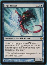 Sigil Tracer Morningtide NM Blue Rare MAGIC GATHERING CARD (ID# 232102) ABUGames