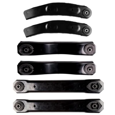 Kit de suspensión de brazos de control delanteros traseros de 6 piezas para Jeep Grand Cherokee 1999-2004 Foto 1 de 4