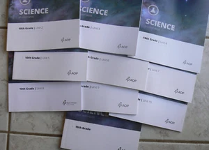 Lifepac/Alpha Omega SCIENCE 10,Teacher's Ed & Units 2 3 4 5 6 7 8 9 10 $130+MSRP - Imagen 1 de 19