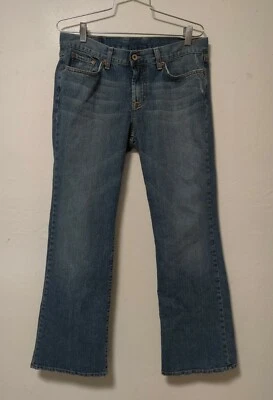 Pantalones de mezclilla bajos para mujer Lucky Brand azules Sweet 'N talla 10/30 32"x 29" reales Foto 1 de 4