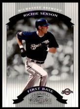 2002 DONRUSS CLASSICS RICHIE SEXSON MILWAUKEE BREWERS #74