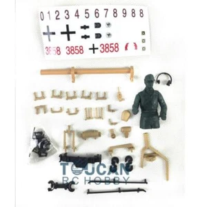 Heng Long Kunststoff Deko Teile Tasche für 1:16 Kampf RC Panzer German IV F 3858 - Bild 1 von 6