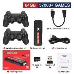 GD10 Videospielkonsolen kabelloser Griff HDMI GAME STICK PSP PLUS Gamepad 2,4G - Bild 1 von 9