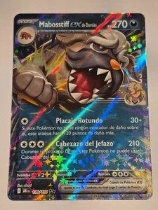 Arven's Mabosstiff ex (DRI 139)●SPANISH●DOUBLE RARE●POKEMON●Destined Rivals●A289 - Picture 1 of 2