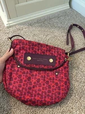 Bandolera Marc Jacobs Rosa Estampado Leopardo Foto 1 de 4