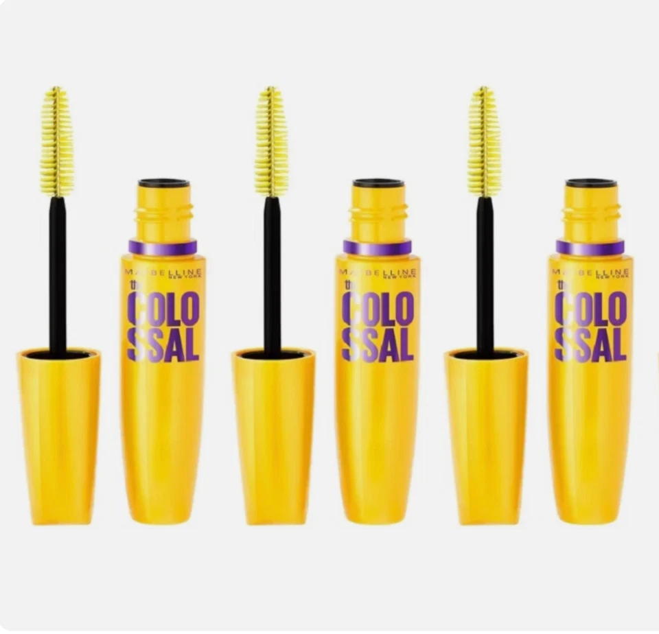 3 Pack Maybelline Colossal Volum EXPRESS Mascara - 230 Glam Black - NEW UNCARDED - Image 1 of 1