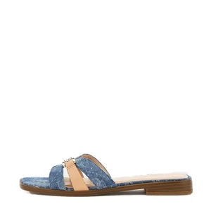 GUESS SCARPA DONNA SANDALO REALLA 3 MISTO DENIM BLUE FLJRL3 125 - Imagen 1 de 5