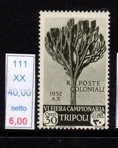 Libia serie VI fiera di Tripoli c 30 nuovi gomma integra mnh - Picture 1 of 1