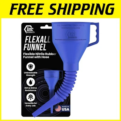 Funil de óleo de borracha azul - Tamanho grande - Aplicação não confusa - Imagem 1 de 4