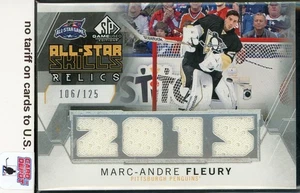 2015-16 SP Game Used All-Star Skills Relics #ASMF Marc-Andre Fleury 106/125 - Picture 1 of 2