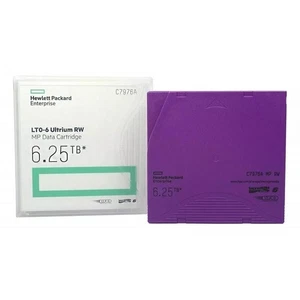 HPE LTO-6 Ultrium 6.25TB RW Data Cartridge Backup Storage Tape C7976A Sealed - Afbeelding 1 van 1