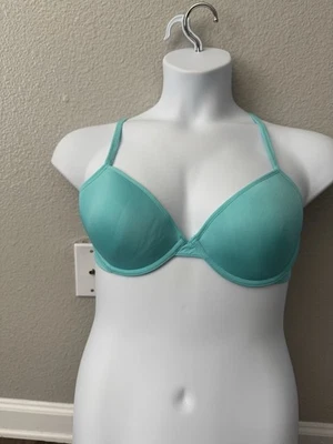 Sujetador Camiseta Aqua Ligeramente Acolchado Xhilaration 38C Nuevo Sin Etiquetas Foto 1 de 4