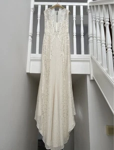 stunning Jenny Packham Women's Wedding Dress Size 14 - Picture 1 of 7