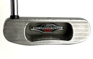 Callaway Big Bertha Blade Putter RH Steel Shaft 1996 Blue Karma Grip 34.5” - Picture 1 of 10