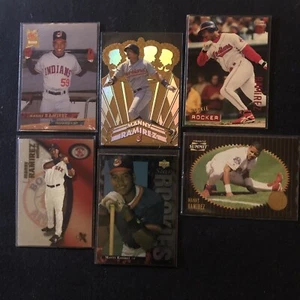 ⚾️1994-Manny(The 🔨)Ramirez-🤠3-Rookie🔥🃏s +3 Other💎Mint💎🃏sAllGreat 1st$25🧨 - Picture 1 of 13