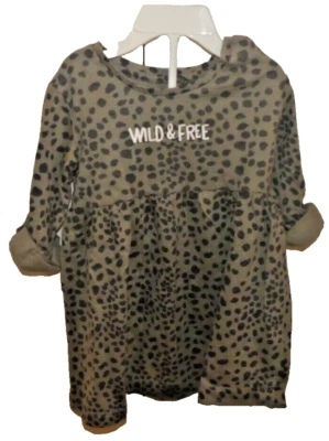 Fox Army 绿树印花衬衫衣服和石头女孩 24 M — 第 1/4 张图片