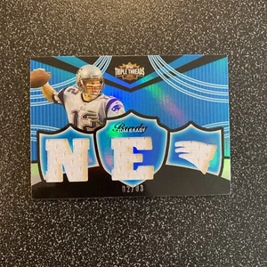 2006 Topps Triple Threads Relics 02/03 Tom Brady #TTR-24 - Picture 1 of 3