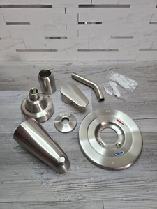 Cleveland Faucet Group 46301CBNGR Moen Tub and Shower Faucet, Brushed Nickel - Picture 1 of 8