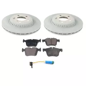 Genuine Rear Brake Kit 300mm Vented Disc Rotors Pads Sensor For MB W250 C Class - Picture 1 of 5