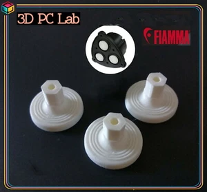 3 NUOVI Piattelli pistoni in NYLON per pompa Fiamma Aqua 8 SF 126 Superflow S20 - Imagen 1 de 1
