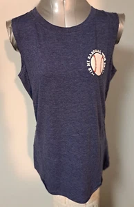 Baseball MOM Tank T Shirt M L Heather Blue In My Baseball Mom Era New - Picture 1 of 6