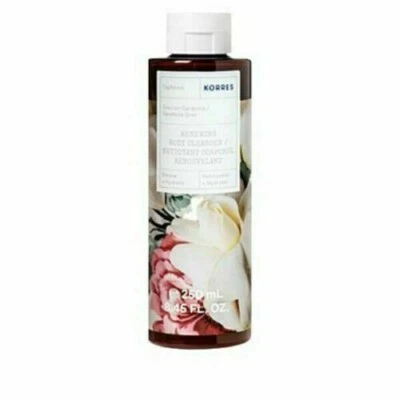 Limpiador corporal renovador Korres Grecian Gardenia 8,45 fl. oz. Nuevo/Sellado Foto 1 de 2