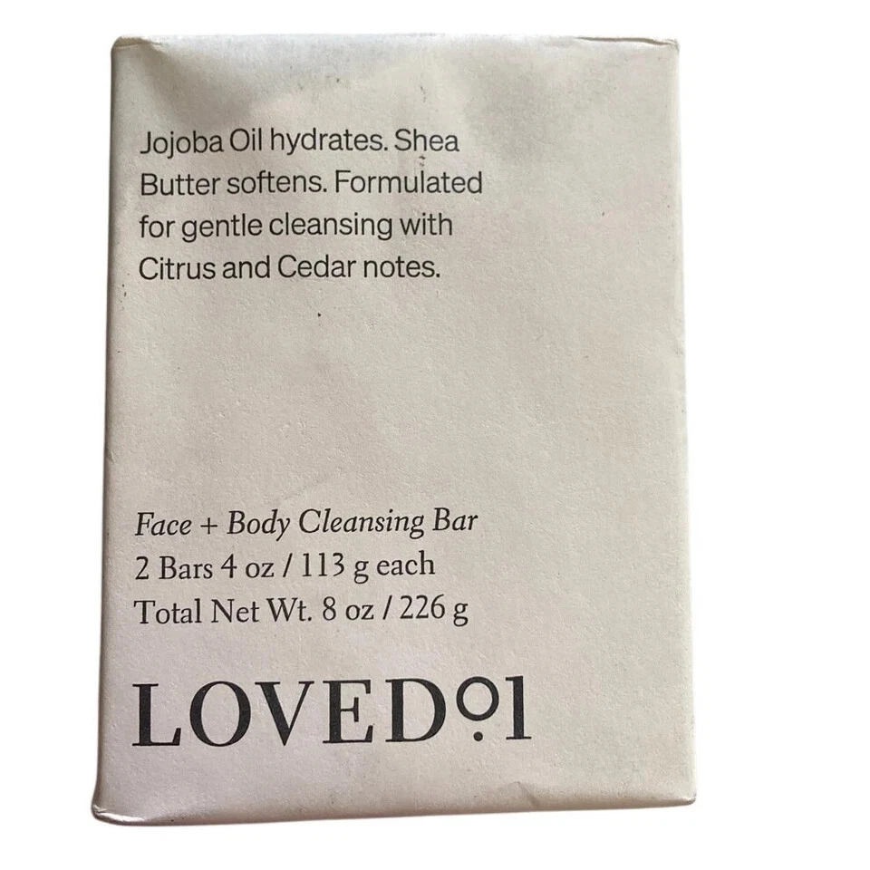 Loved 01 Barra Limpiadora Facial + Corporal Aceite de Jojoba Hidrata Foto 1 de 1