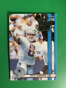 1990 Action Packed Troy Aikman All Madden Team #21