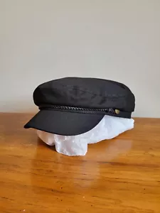 Gorra de violinista Brixton negra | Gorra de pescador clásica unisex | Talla grande (7 1/2) - Imagen 1 de 6