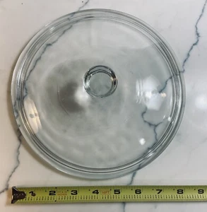 Glass Replacement Lid for Corning Ware Round Casserole Dish - 8 3/4” - Picture 1 of 2