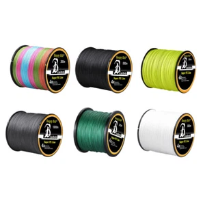 328 Yards Braided Fishing Line 12-100lb Superline Abrasion Resistant 4/8 Strands - Picture 1 of 32